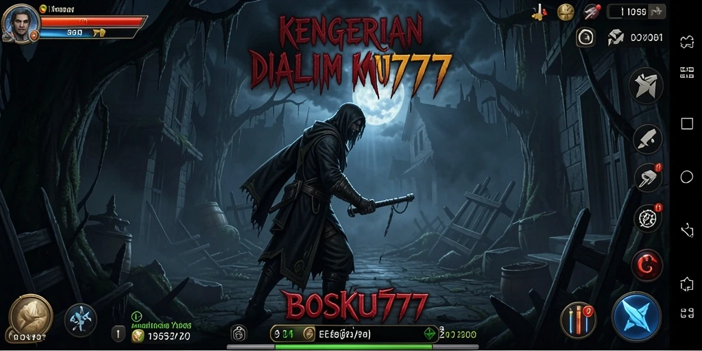 Gameplay menyeramkan di BOSKU777 dengan suasana mencekam.