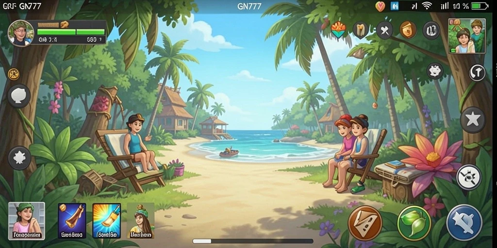 Screenshot gameplay GN777 yang menampilkan aksi seru dalam permainan Casual.