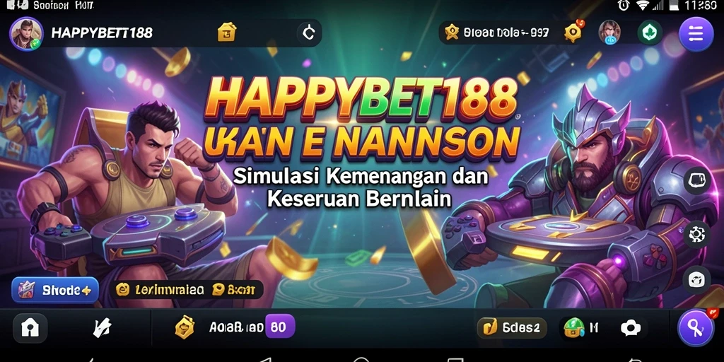 Tampilan gameplay menarik dari HAPPYBET188 dengan grafis yang memukau.