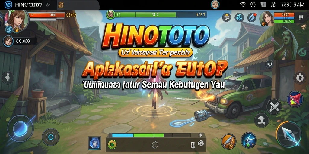 Screenshot HINOTOTO menampilkan antarmuka aplikasi Utility yang intuitif.
