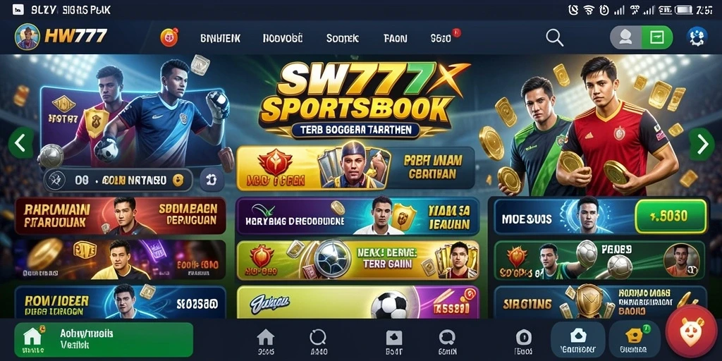 Tampilan screenshot utama HW777 menampilkan antarmuka taruhan yang menarik dan mudah digunakan.