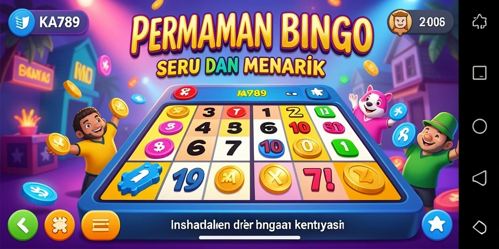 Tampilan gameplay KA789 yang seru dan interaktif dalam permainan Bingo.