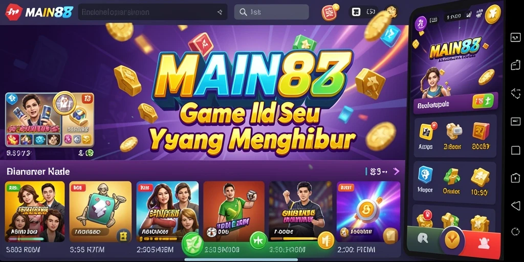 Tampilan gameplay <strong>MAIN88</strong> yang menarik dengan karakter beraksi mengumpulkan sumber daya.