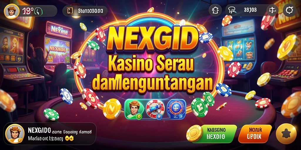 Tampilan menarik dari gameplay seru NEXGID di Kasino.