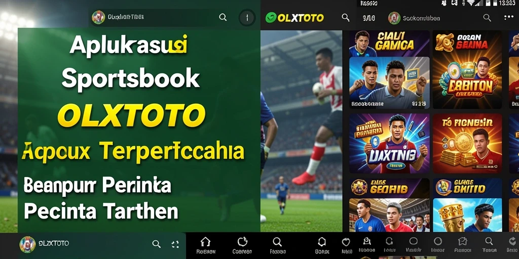 Tampilan antarmuka yang menarik dan modern dari OLXTOTO.