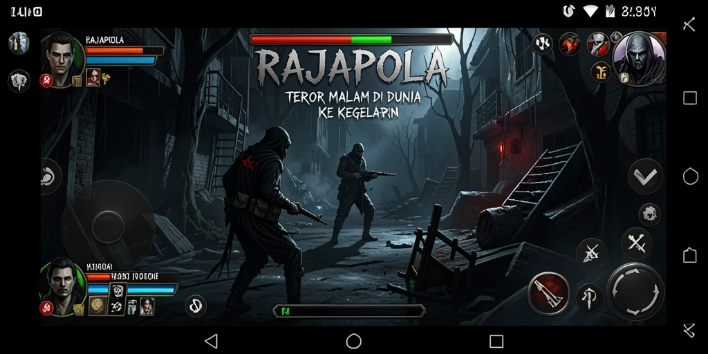 Screenshot menampilkan suasana mencekam RAJAPOLA dengan gameplay yang menakutkan.