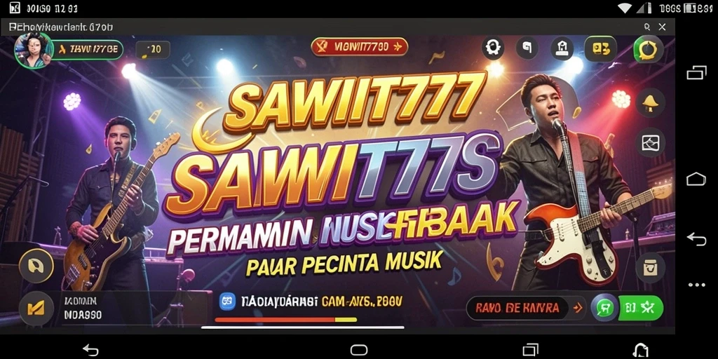 Tampilan gameplay utama SAWIT777 yang menarik dan interaktif.