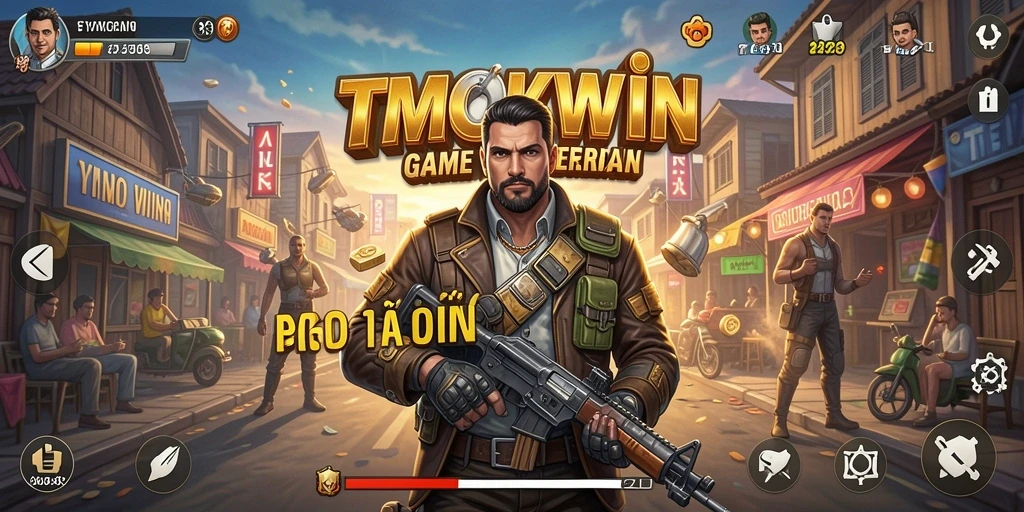 Screenshot gameplay TMOKWIN menampilkan pengalaman Tycoon yang mendalam.
